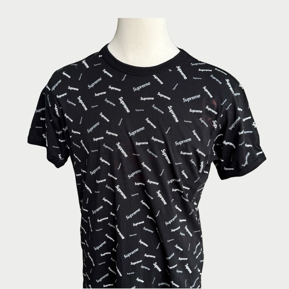 Supreme Other - Supreme Black Logo T-Shirt
